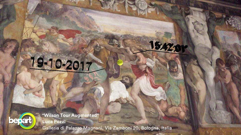Wilson Tour Augmented (The battle between Romans and Sabini), 2017. Bepart augmented reality app